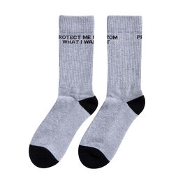Socks 6-13 Protect Jenny Holzer  